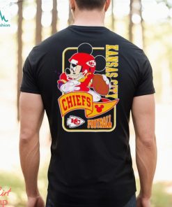 Mickey Mouse Play Football Kansas City Chiefs Shirt