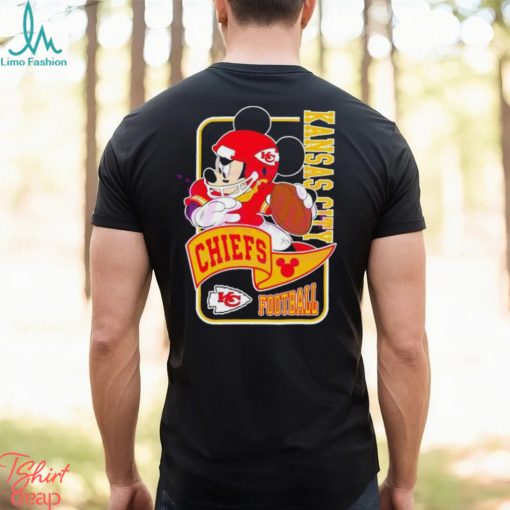 Mickey Mouse Play Football Kansas City Chiefs Shirt
