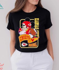Mickey Mouse Play Football Kansas City Chiefs Shirt