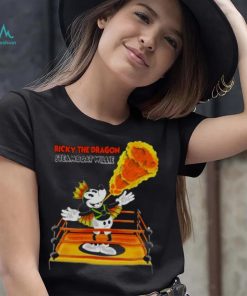Mickey Mouse Ricky The Dragon Steamboat Willie T Shirt