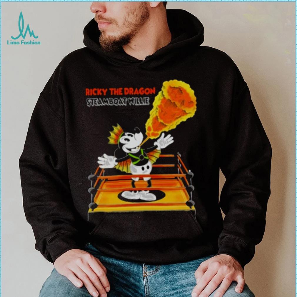 Mickey Mouse Ricky The Dragon Steamboat Willie T Shirt Mickey Mouse Ricky The Dragon Steamboat Willie T Shirt