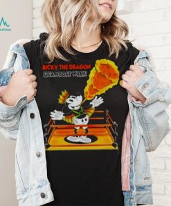 Mickey Mouse Ricky The Dragon Steamboat Willie T Shirt