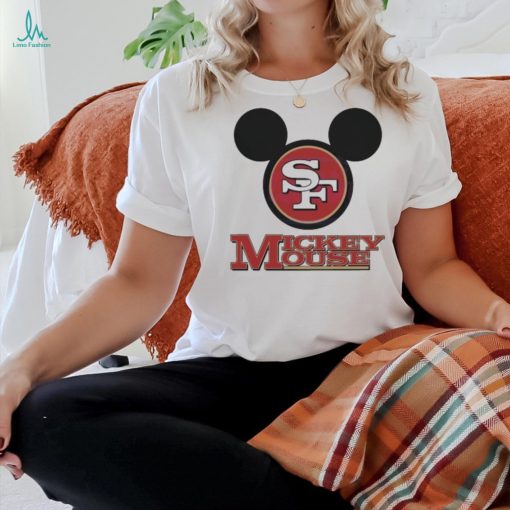 Mickey Mouse San Francisco 49ers Logo 2024 Shirt