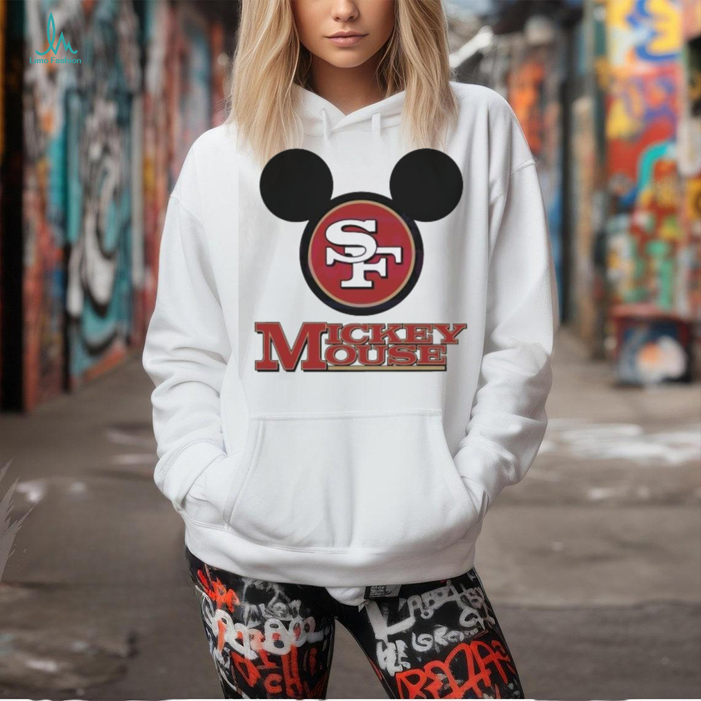 Mickey Mouse San Francisco 49ers Logo 2024 Shirt Mickey Mouse San Francisco 49ers Logo 2024 Shirt