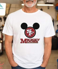 Mickey Mouse San Francisco 49ers logo shirt