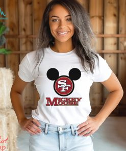 Mickey Mouse San Francisco 49ers logo shirt