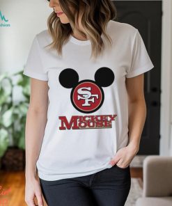 Mickey Mouse San Francisco 49ers logo shirt