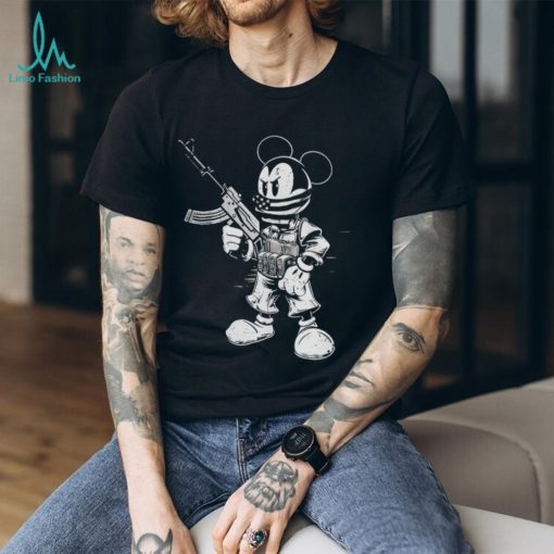 Mickey Mouse Steamboat’ with gun 2a willie shirt