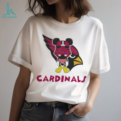 Mickey Mouse Stormtrooper Arizona Cardinals football shirt