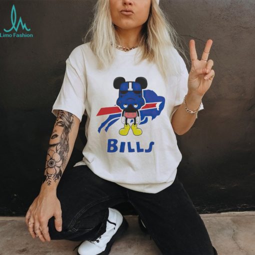 Mickey Mouse Stormtrooper Buffalo Bills football shirt