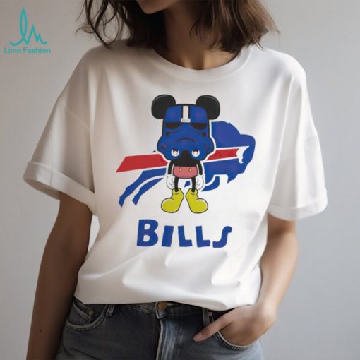 Mickey Mouse Stormtrooper Buffalo Bills football shirt