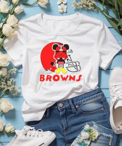 Mickey Mouse Stormtrooper Cleveland Browns Football Shirt