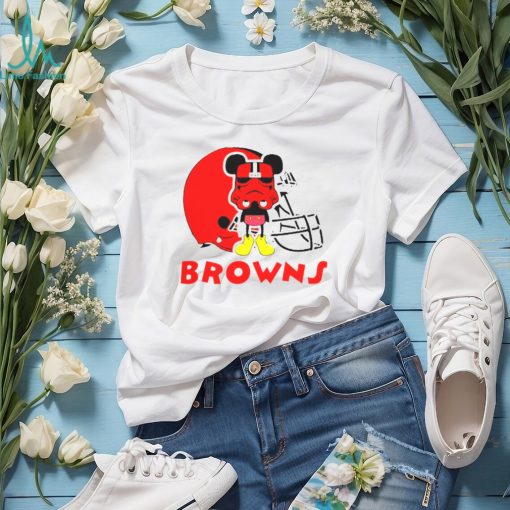 Mickey Mouse Stormtrooper Cleveland Browns Football Shirt