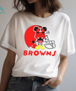 Mickey Mouse Stormtrooper Cleveland Browns Football Shirt