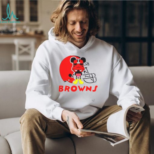 Mickey Mouse Stormtrooper Cleveland Browns Football Shirt