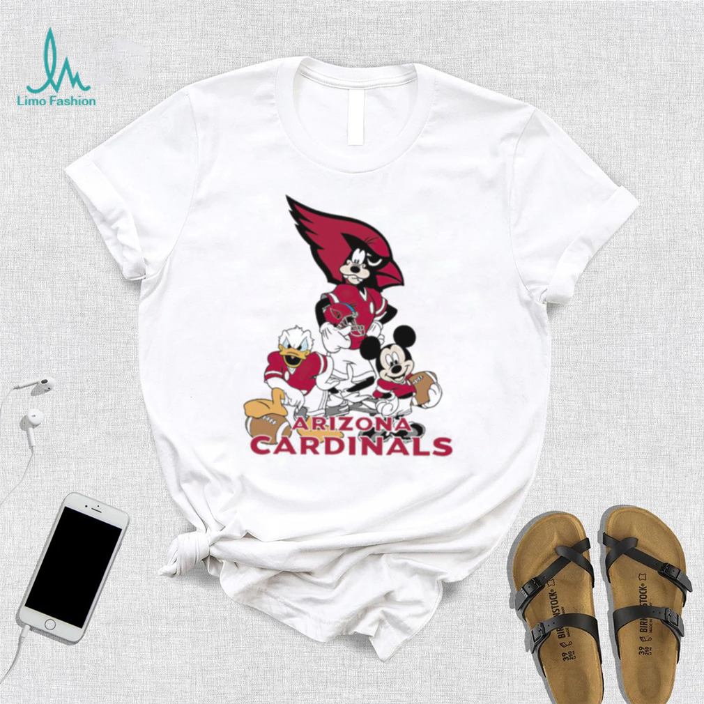 Mickey Mouse characters Disney Arizona Cardinals shirt Mickey Mouse characters Disney Arizona Cardinals shirt