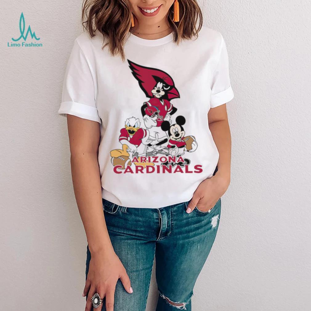 Mickey Mouse characters Disney Arizona Cardinals shirt Mickey Mouse characters Disney Arizona Cardinals shirt