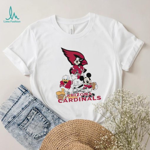Mickey Mouse characters Disney Arizona Cardinals shirt
