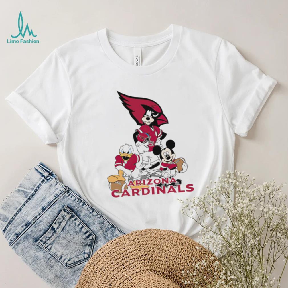 Mickey Mouse characters Disney Arizona Cardinals shirt Mickey Mouse characters Disney Arizona Cardinals shirt