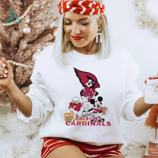 Mickey Mouse characters Disney Arizona Cardinals shirt