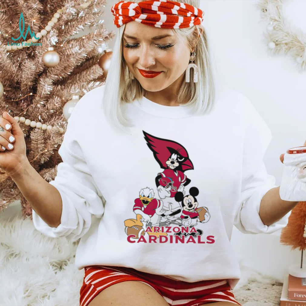 Mickey Mouse characters Disney Arizona Cardinals shirt Mickey Mouse characters Disney Arizona Cardinals shirt