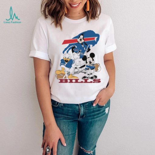 Mickey Mouse characters Disney Buffalo Bills shirt