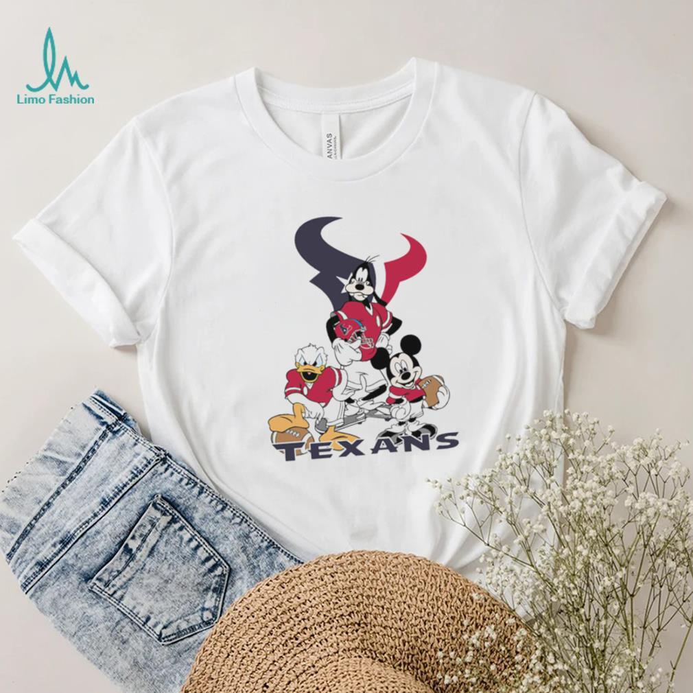 Mickey Mouse characters Disney Houston Texans shirt Mickey Mouse characters Disney Houston Texans shirt