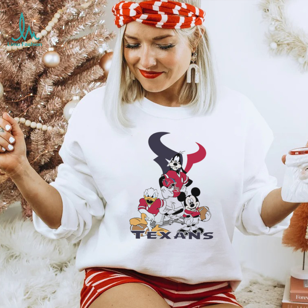Mickey Mouse characters Disney Houston Texans shirt Mickey Mouse characters Disney Houston Texans shirt