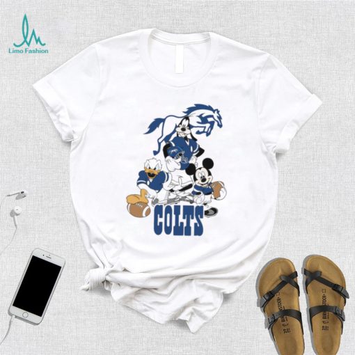 Mickey Mouse characters Disney Indianapolis Colts shirt