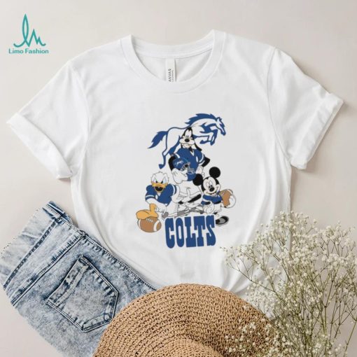 Mickey Mouse characters Disney Indianapolis Colts shirt