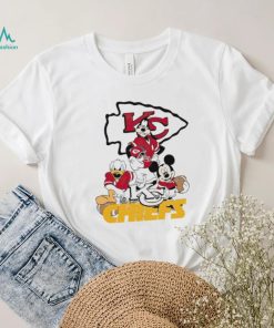 Mickey Mouse characters Disney Kansas City Chiefs shirt