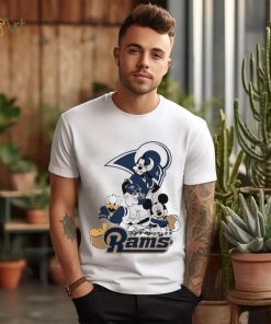 Mickey Mouse characters Disney Los Angeles Rams shirt