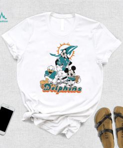 Mickey Mouse characters Disney Miami Dolphins shirt