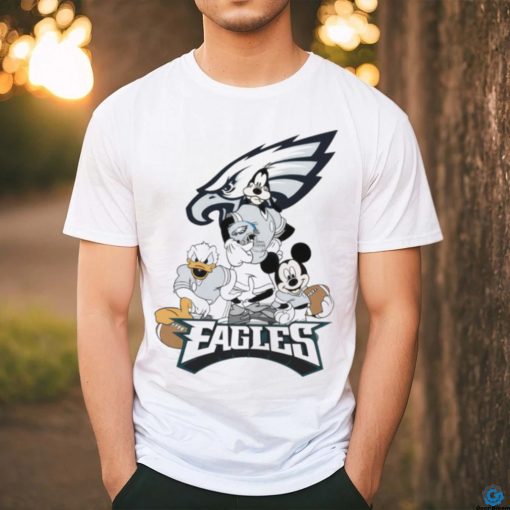 Mickey Mouse characters Disney Philadelphia Eagles shirt