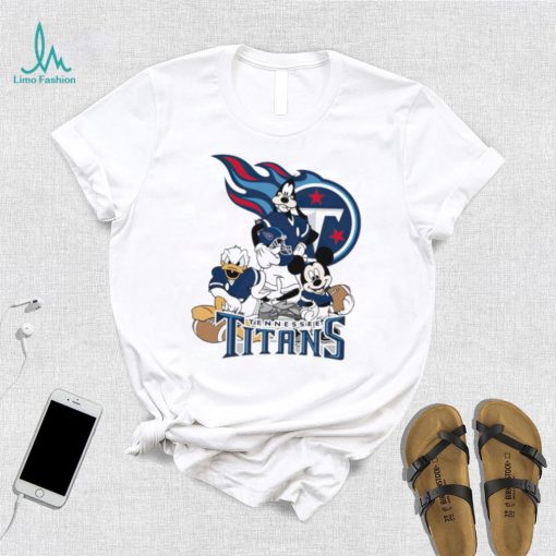 Mickey Mouse characters Disney Tennessee Titans shirt