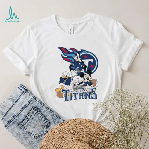 Mickey Mouse characters Disney Tennessee Titans shirt