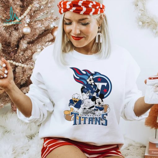 Mickey Mouse characters Disney Tennessee Titans shirt