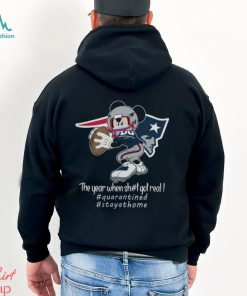 Mickey Mouse x New England Patriots The Year When Shirt