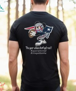 Mickey Mouse x New England Patriots The Year When Shirt