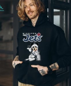 Mickey Winnipeg Jets with The Stanley Cup Hockey NHL Shirt
