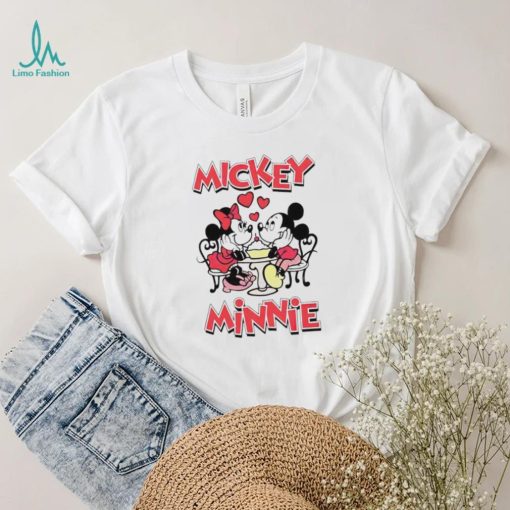 Mickey and Minnie happy Valentine’s day heart shirt