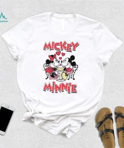 Mickey and Minnie happy Valentine’s day heart shirt