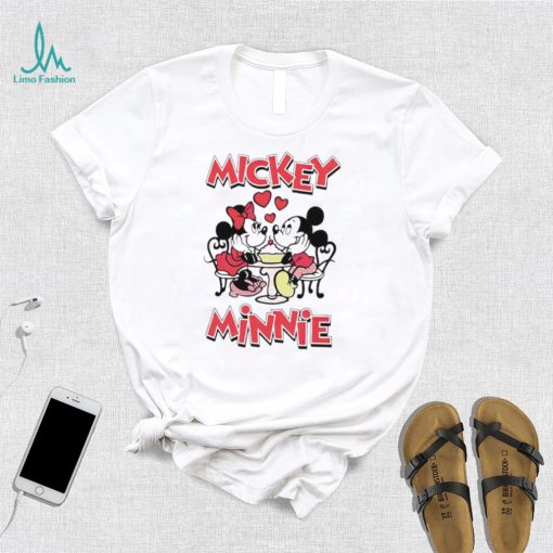 Mickey and Minnie happy Valentine’s day heart shirt