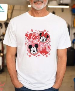Mickey and minnie valentines balloon castle 2024 shirt