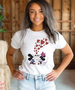 Mickey disneyworld ears valentines day hearts 2024 shirt