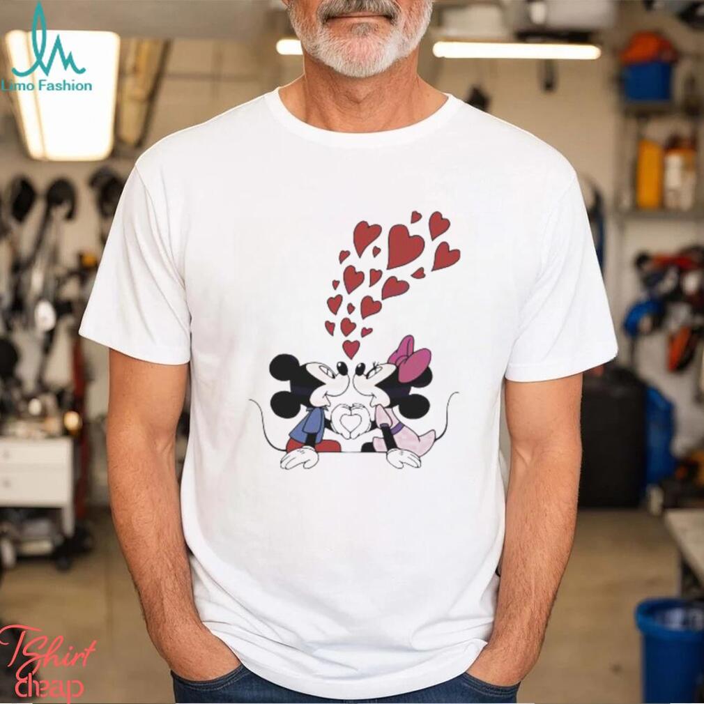 Mickey disneyworld ears valentines day hearts 2024 shirt Mickey disneyworld ears valentines day hearts 2024 shirt
