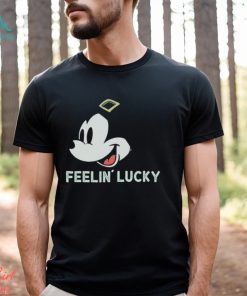 Mickey & friends mad engine feelin’ lucky st. paddy’s day graphic 2024 shirt
