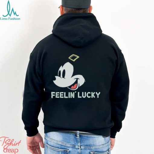 Mickey & friends mad engine feelin’ lucky st. paddy’s day graphic 2024 shirt