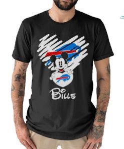 Mickey heart Buffalo Bills shirt