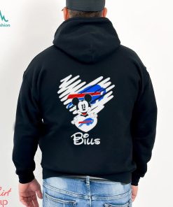 Mickey love Buffalo Bills Valentine Football shirt
